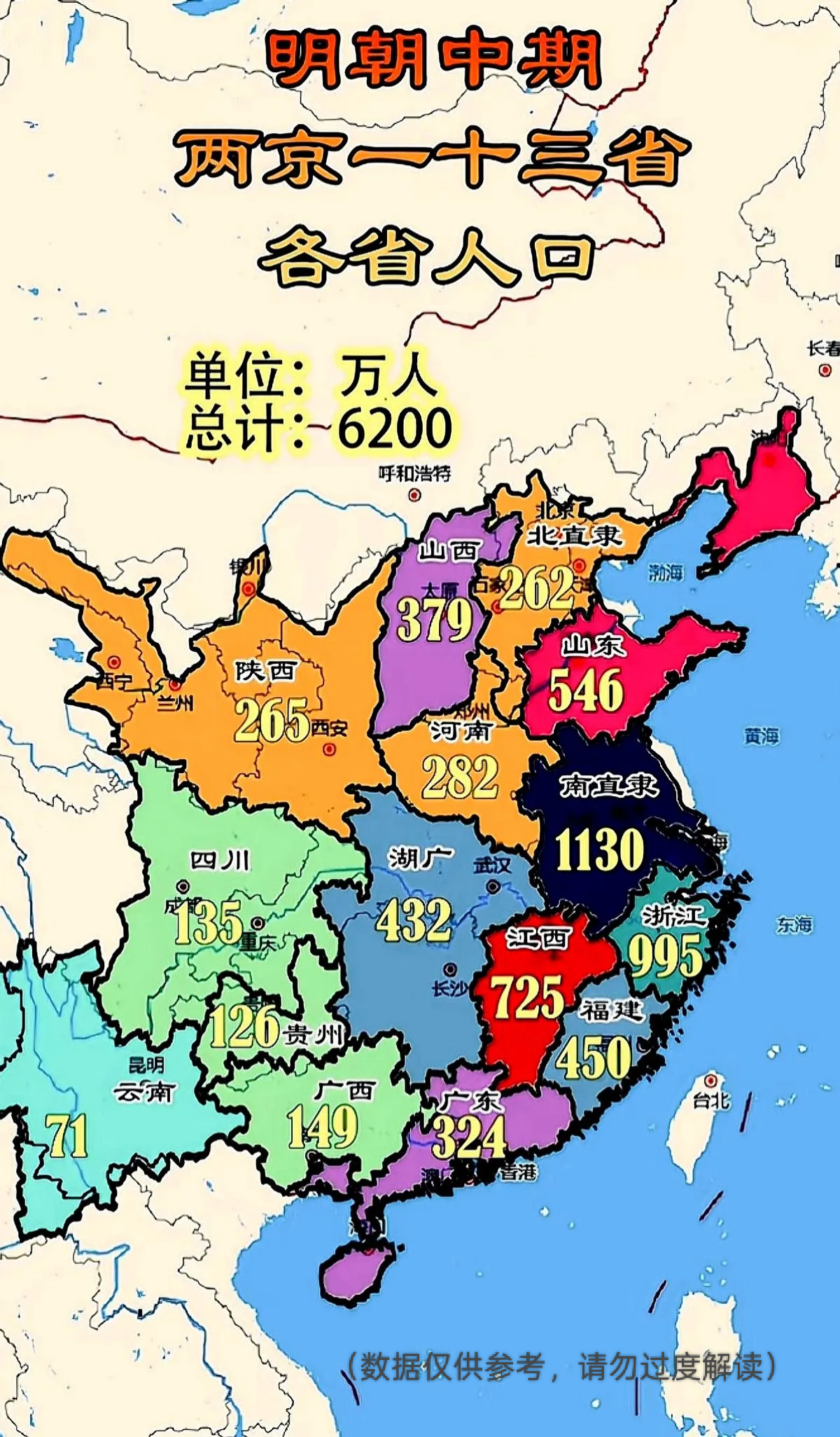 严世蕃肩上扛着的两京一十三省