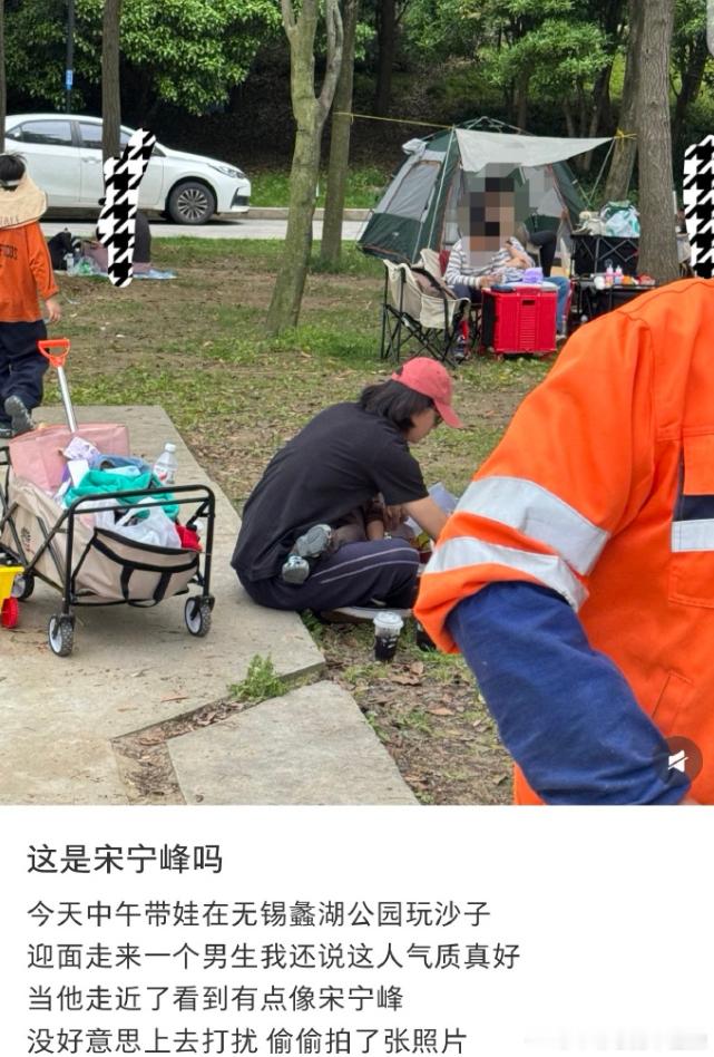 宋宁峰出轨风波后带娃首露面热点观点﻿宋宁峰出轨风波后首露面：长发背手带娃，平静