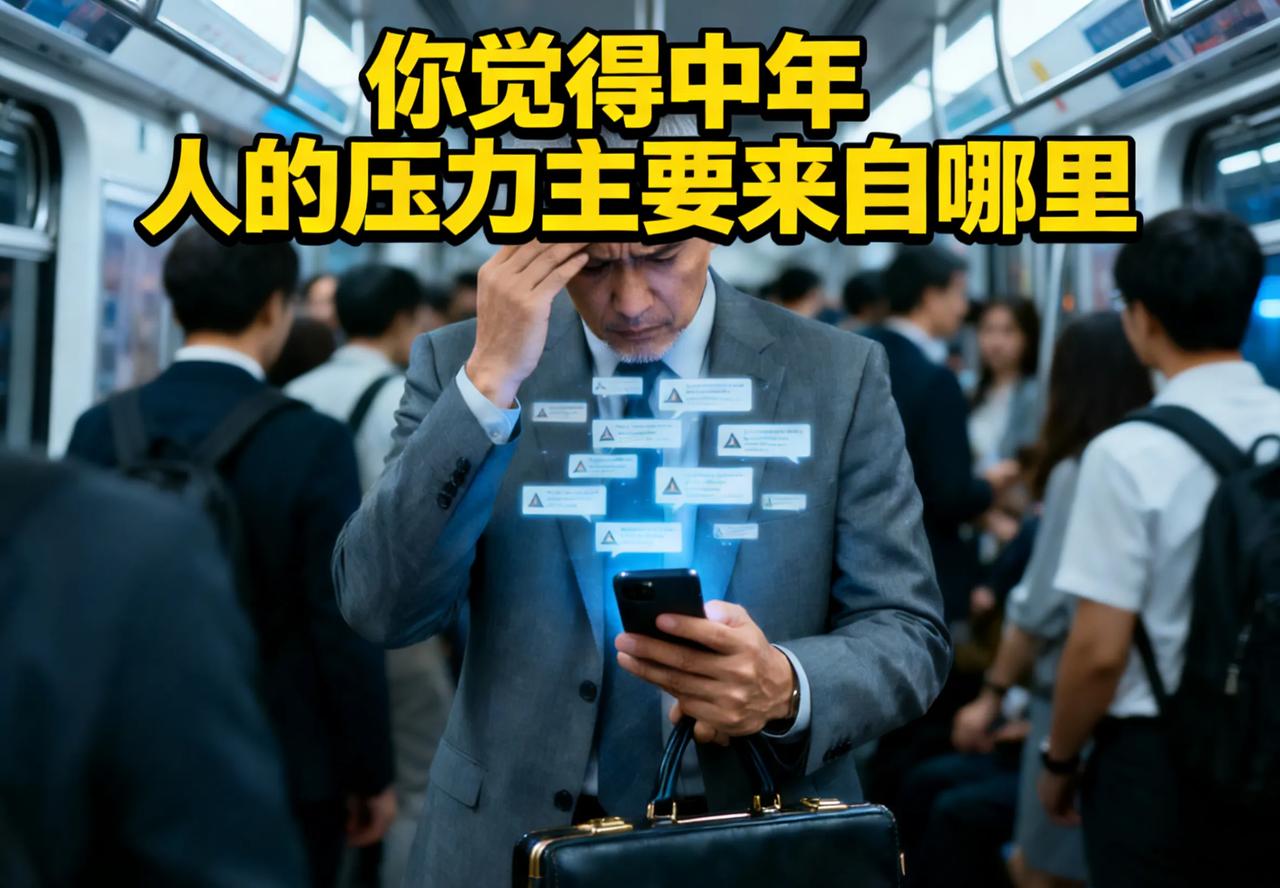 有人说，中年是人生最尴尬的年纪。上有老，下有小，中间还有房贷车贷。说多了