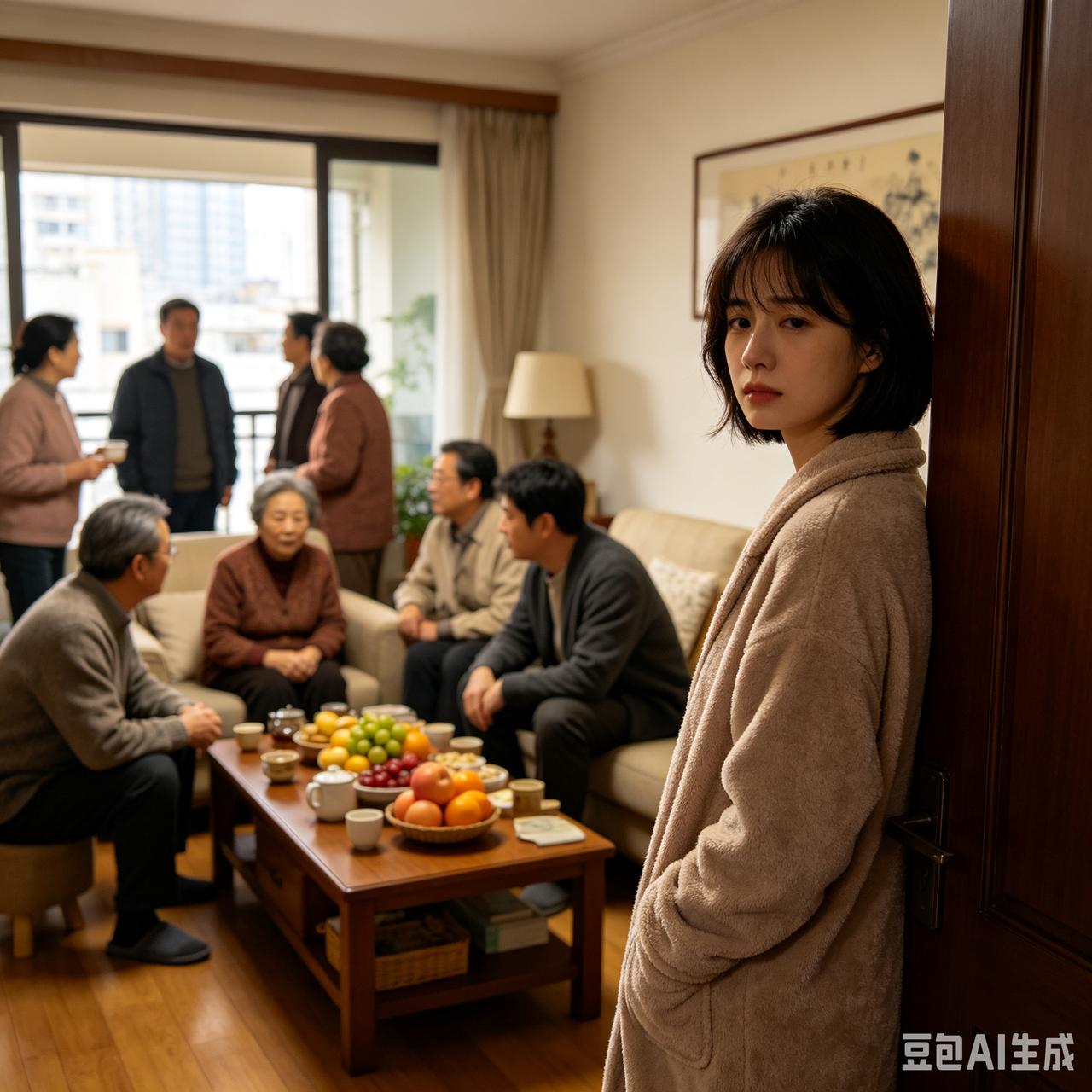 公婆登门私自喊来一众亲戚，她直接摔门出走，结局却出人意料。家里的房子，房产证写