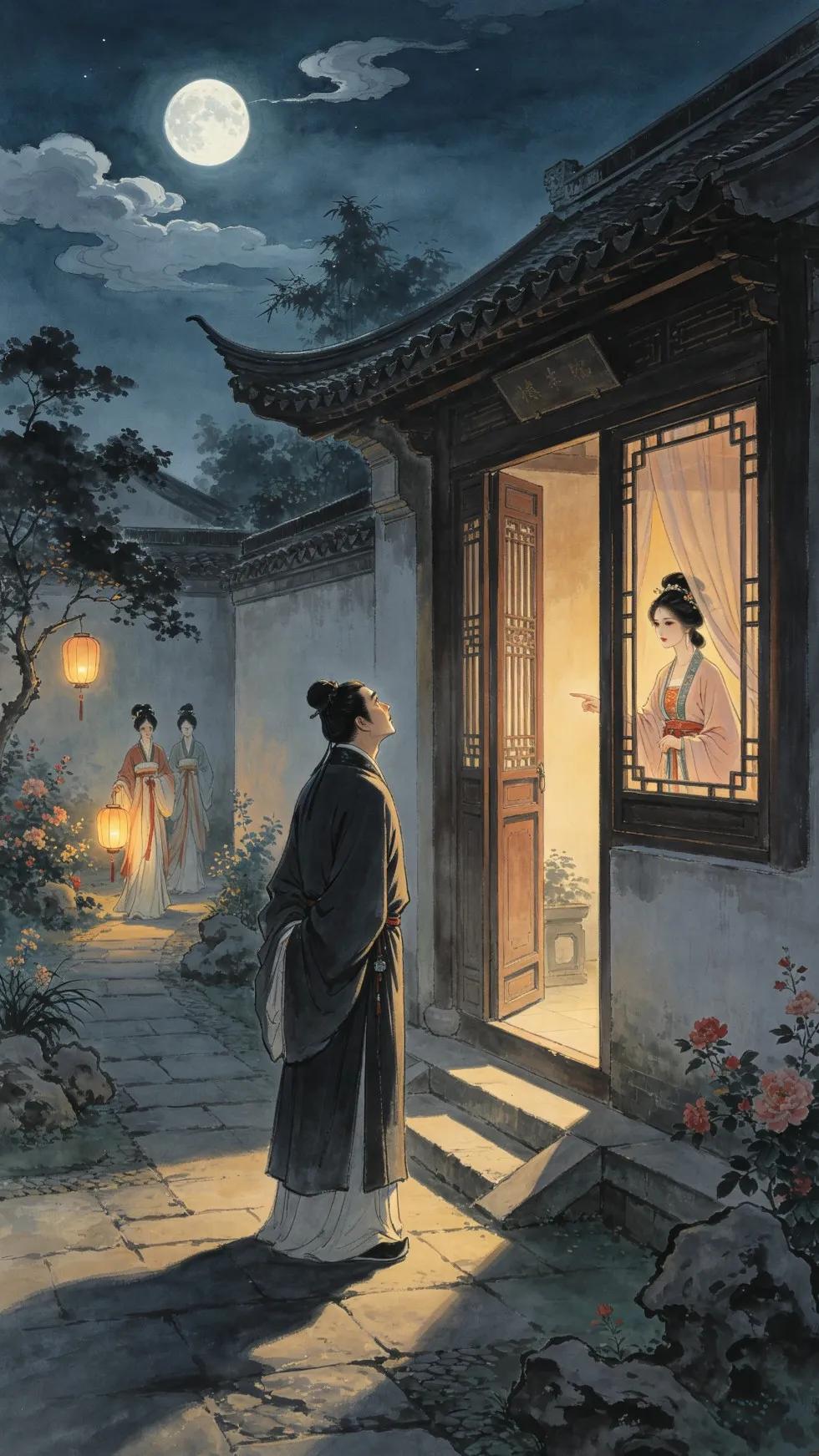 《金瓶梅》里李瓶儿是不是一早就在暗示西门庆你可以偷偷来我这呢？初读李瓶儿交代西门