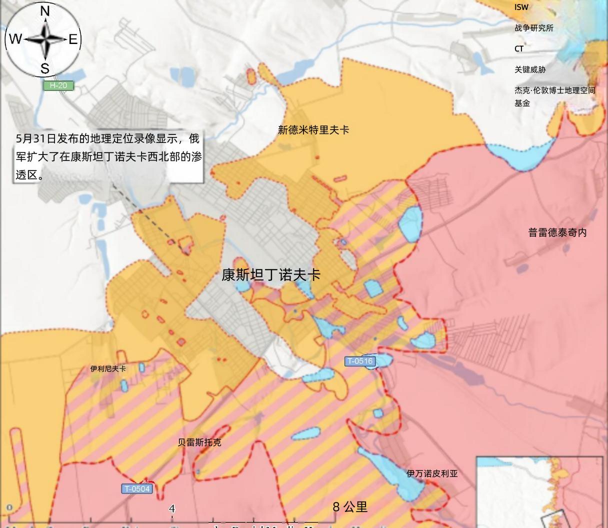 决战双子城之外围争夺：俄称夺取多个居民点6月1日，顿巴斯克拉马托尔斯克、斯拉