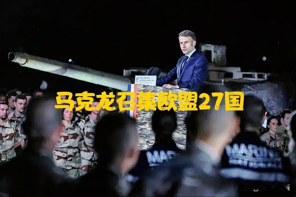 近日，马克龙召集欧盟27国，要求两周内拿出对华贸易反制方案（12月9日欧盟峰会）