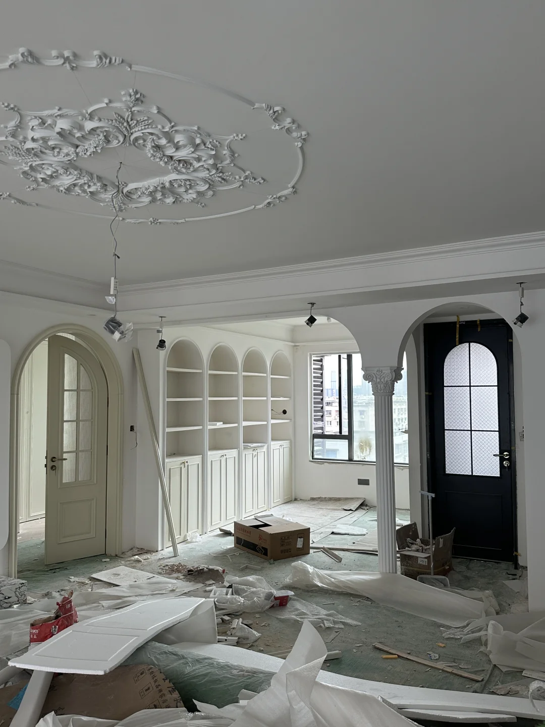 硬装还没结束的家，就已经超喜欢了