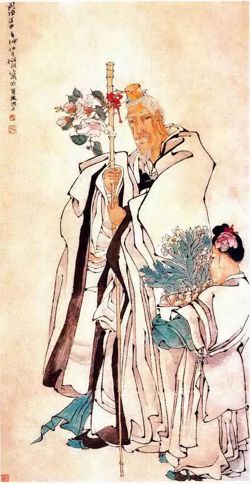 任伯年是一个很独特的画家，在“三任”中（任熊字渭长、任薰字阜长，任颐字伯年），任