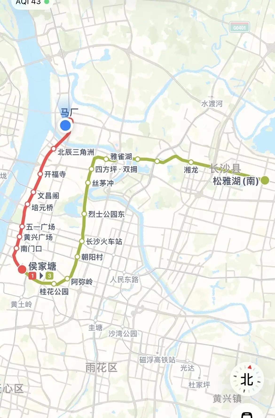 长沙地铁，中电软件园几十万人口至今无地铁覆盖。[捂脸哭]以往地铁规划主要考量片区