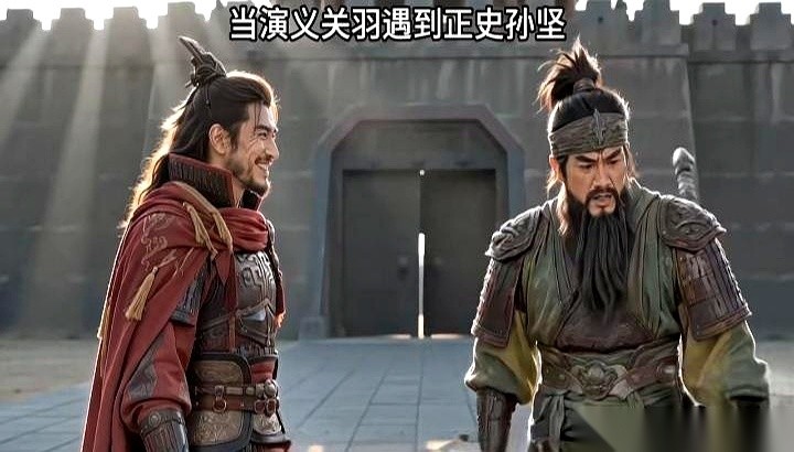 关羽在正史里没有青龙偃月刀，手里攥着的兵器叫马槊。他斩华雄和三英战吕布这两项招牌，全被指出是孙坚在阳