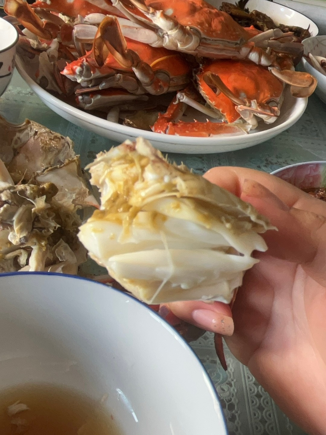 生活手记最近的梭子蟹，很肥美