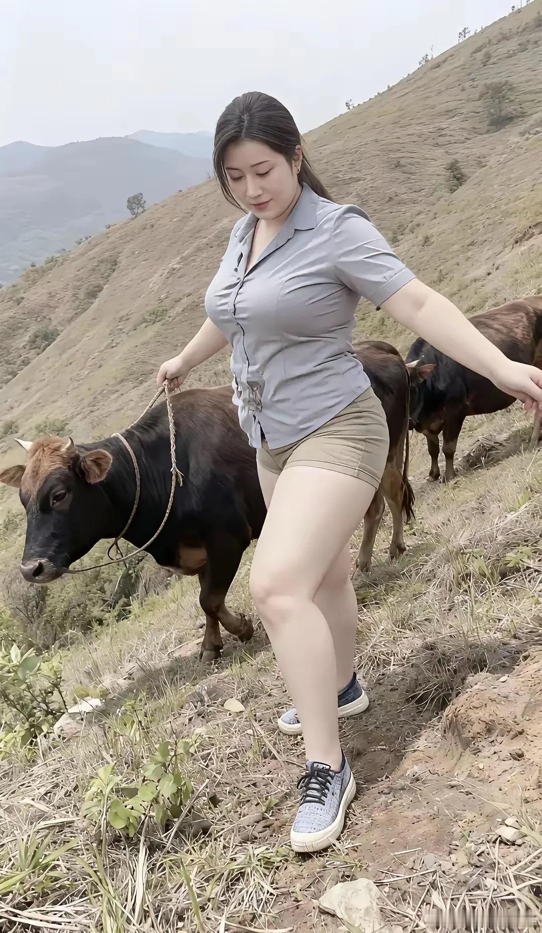 现在连放牛的条件都这么好了吗？