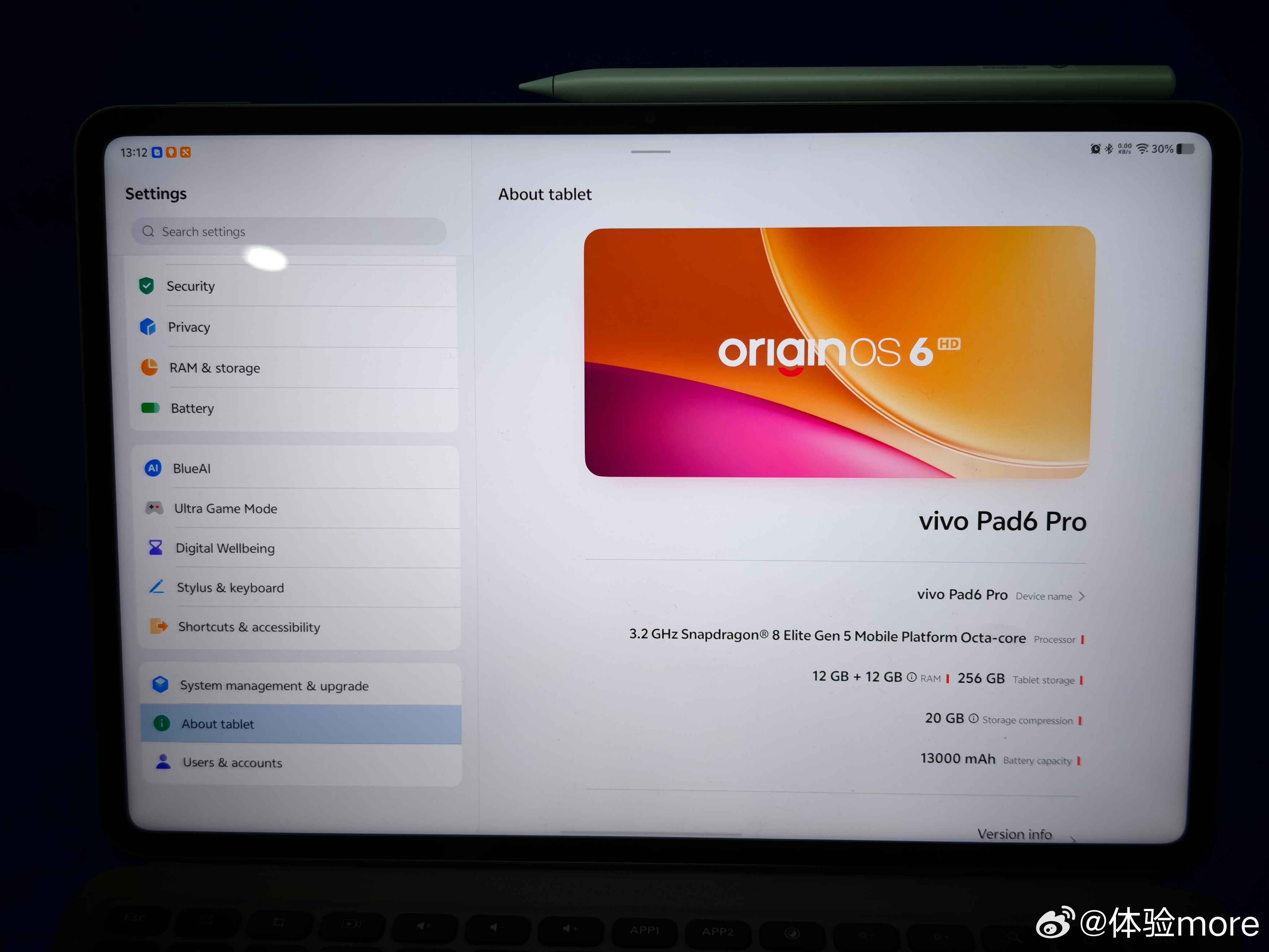 vivoPad6Pro也在MWC上亮相了(图源)，骁龙8EliteGen