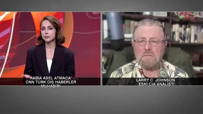 3月20号土耳其直接爆出惊天大瓜，前美国中情局分析师拉里·约翰逊被问起以色列打这