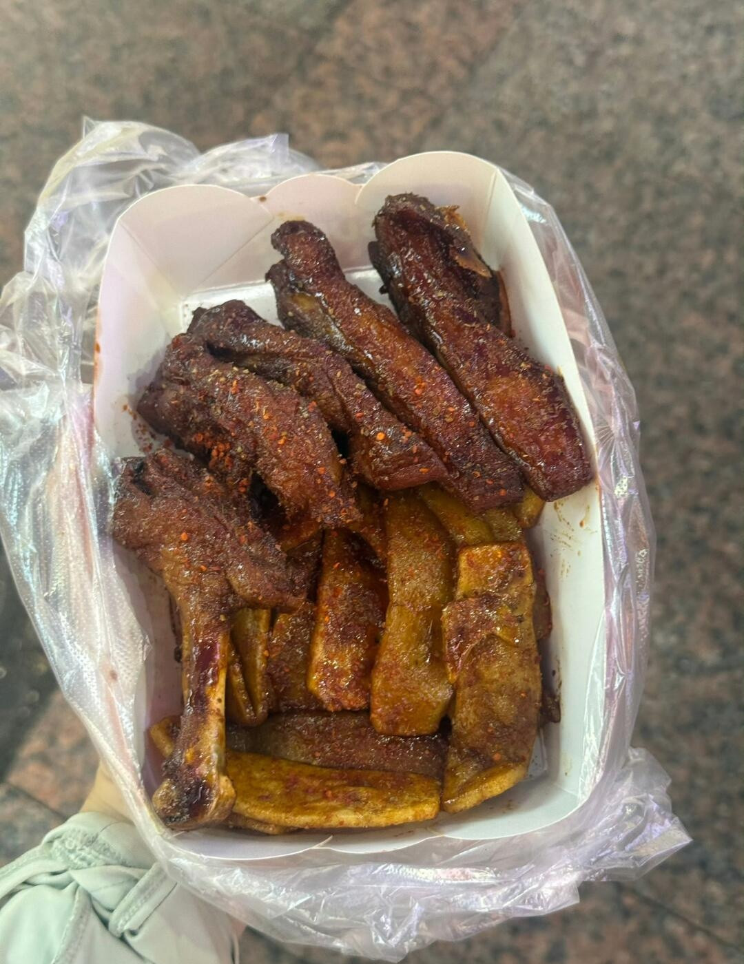 柳州吃到的好好吃。谁知道这个是什么美食