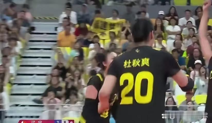 辽宁女排的杜秋爽，身高一米九五，整个排超赛季没上过场。球队在联赛里一场接一场地
