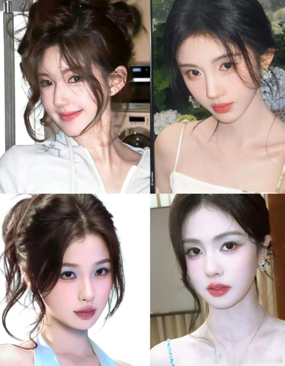 赵露思鞠婧祎虞书欣白鹿，谁的头像更有氛围感呢？
