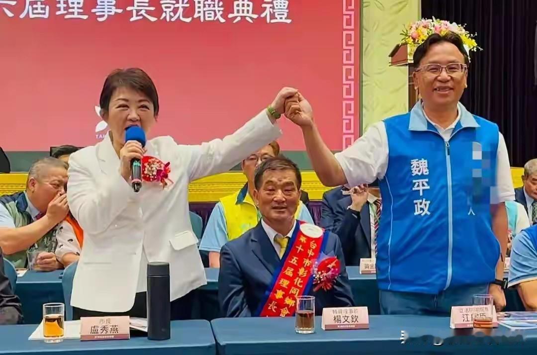 卢秀燕为什么选择帮魏平政站台？聊湾区看世界的观点如下：第一，卢秀燕彻底撕掉了