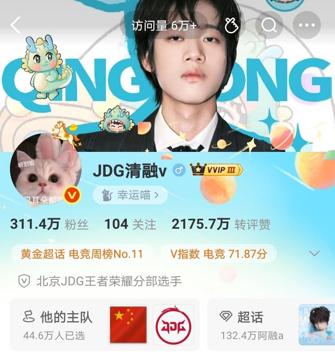 KPL清融🐉清融闪耀名古屋清融主页更新主队，🇨🇳~​​​