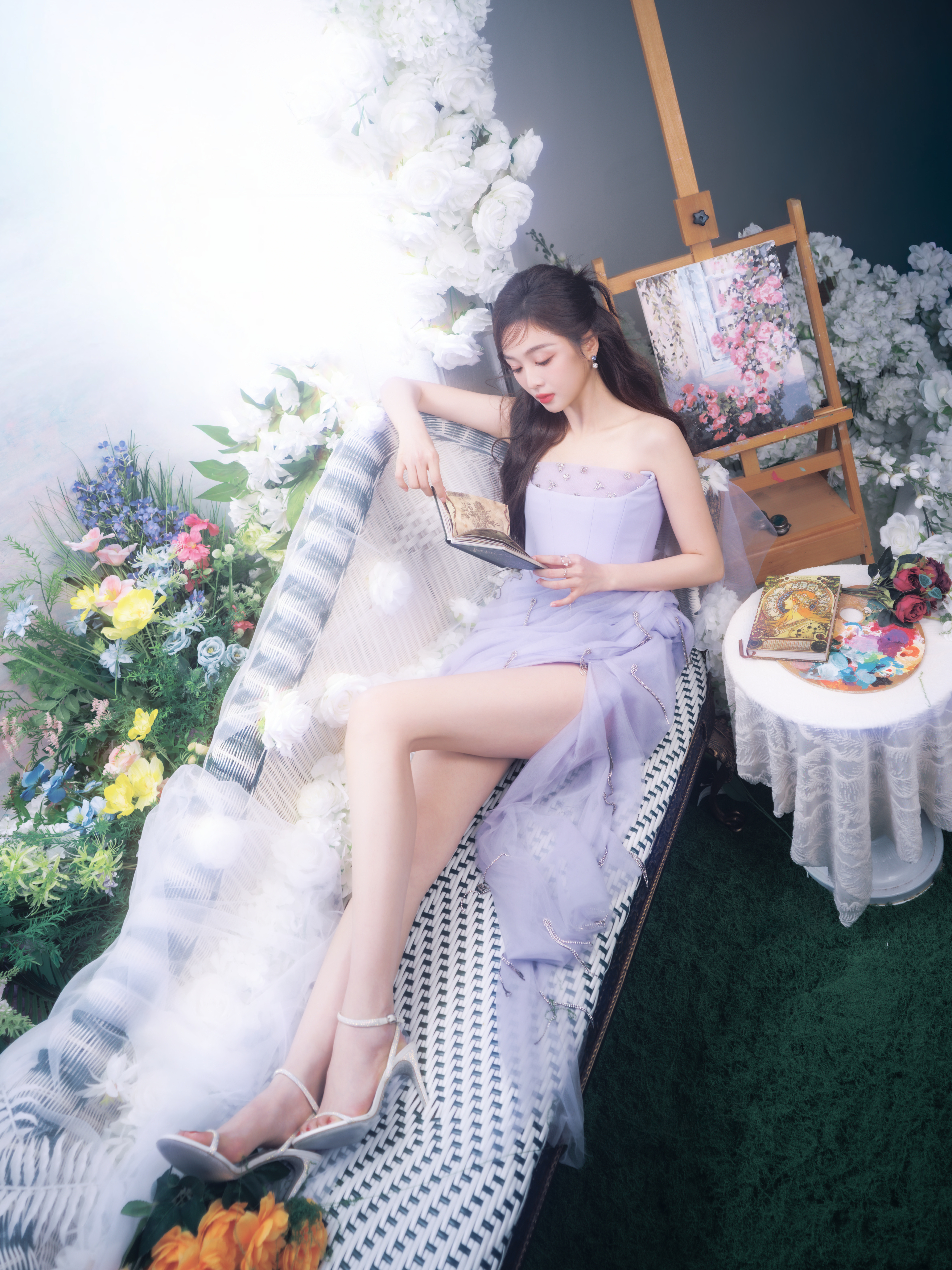 吴宣仪最新物料：海南春晚造型出图🧨