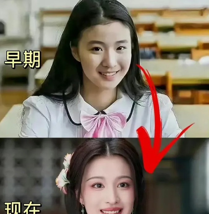 这是早期的王楚然吗，感觉变化好大啊