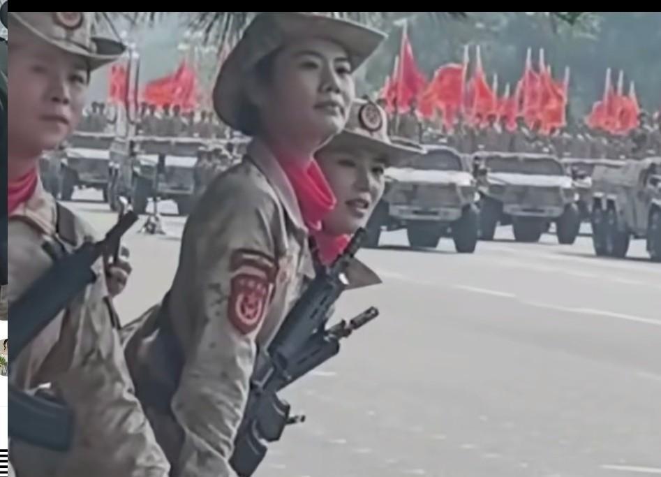 九三阅兵的后劲太大了。阅兵式的替补女兵们，看着战友们踢着正步走过天安门，心里五味