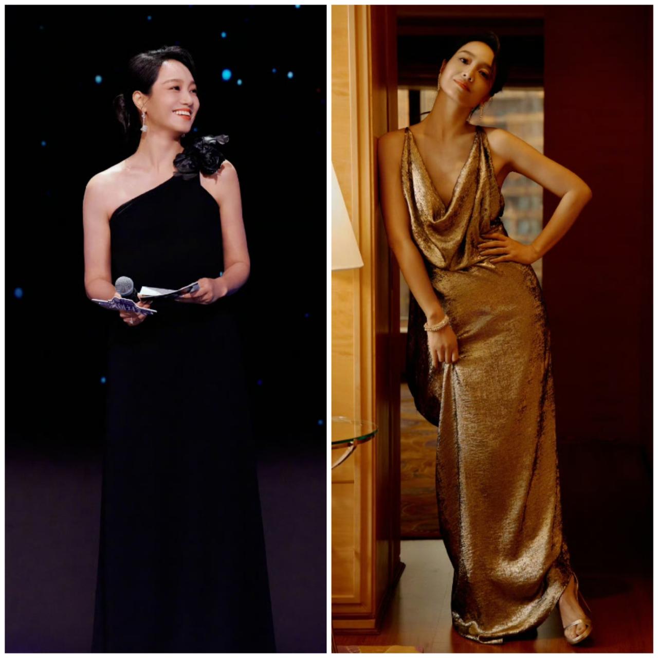 44岁的朱丹，在穿搭上是越穿越性感啊，让很多女人羡慕不已……因为，44岁这个