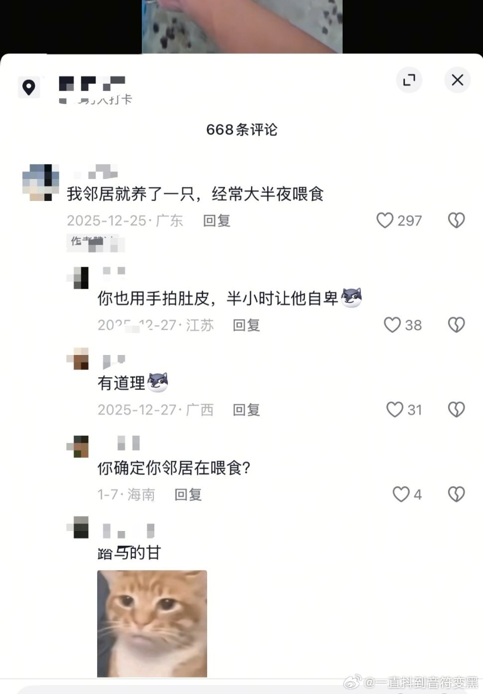 原视频是饲养员在喂海豹海豹拍肚皮是啪啪啪的声音(hs暗示)