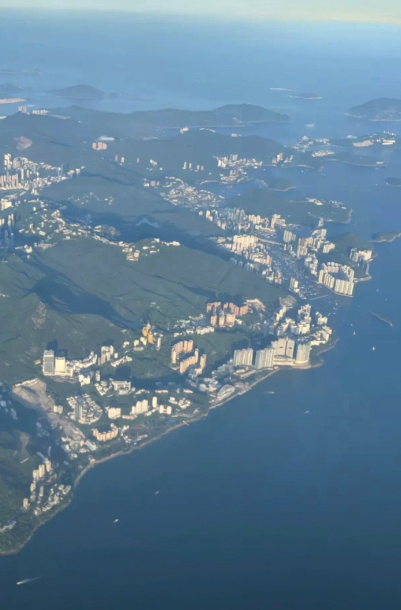 原以为香港很大，没想到这么小