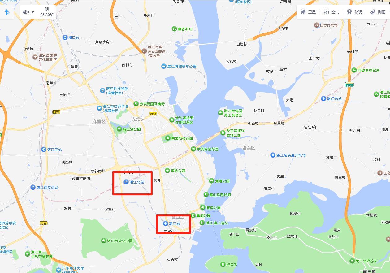 原来火车站的东西南北站不是因为车站位于这座城市的东西南北而是基于这座城市最早的