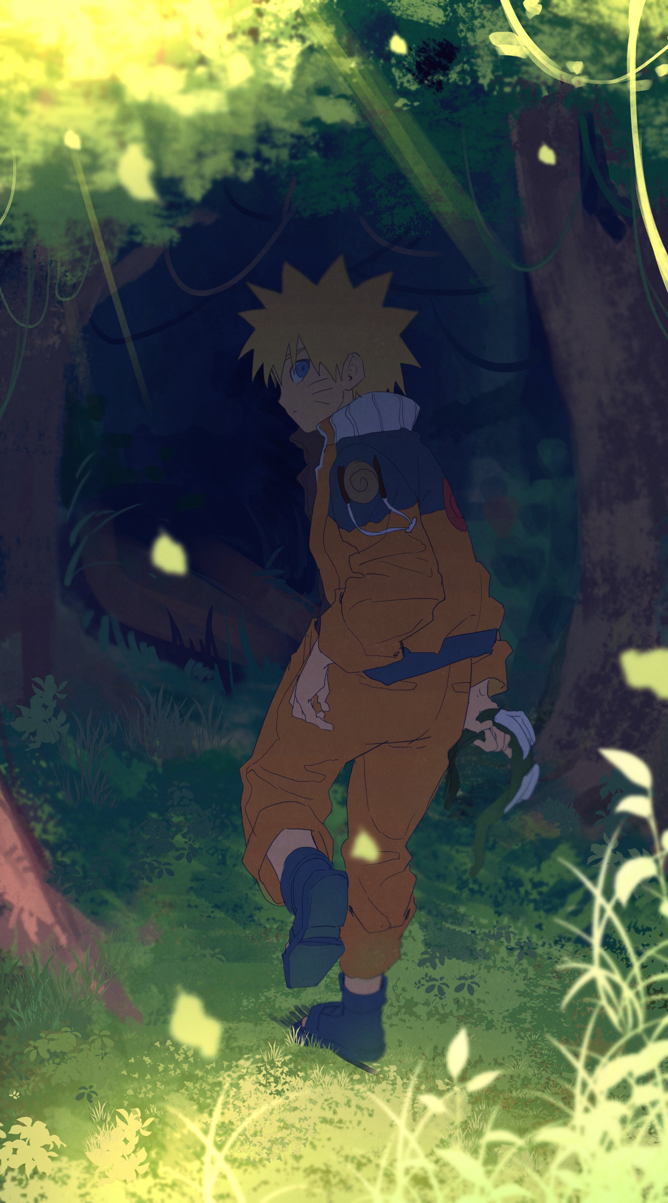 睡不着就来看X上同人画师CF_NRT最新绘制的可爱鸣宝吧火影忍者漩涡鸣人