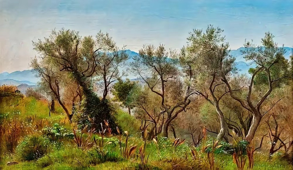 丹麦画家PeterChristianSkovgaard绘画作品欣赏遇见艺术