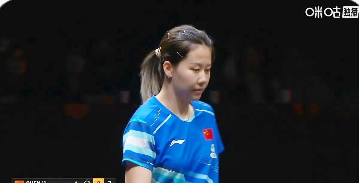 每次陈幸同输球，很多粉丝都说她不想打，想退役了。但刚才那场八进四的比赛，同同1