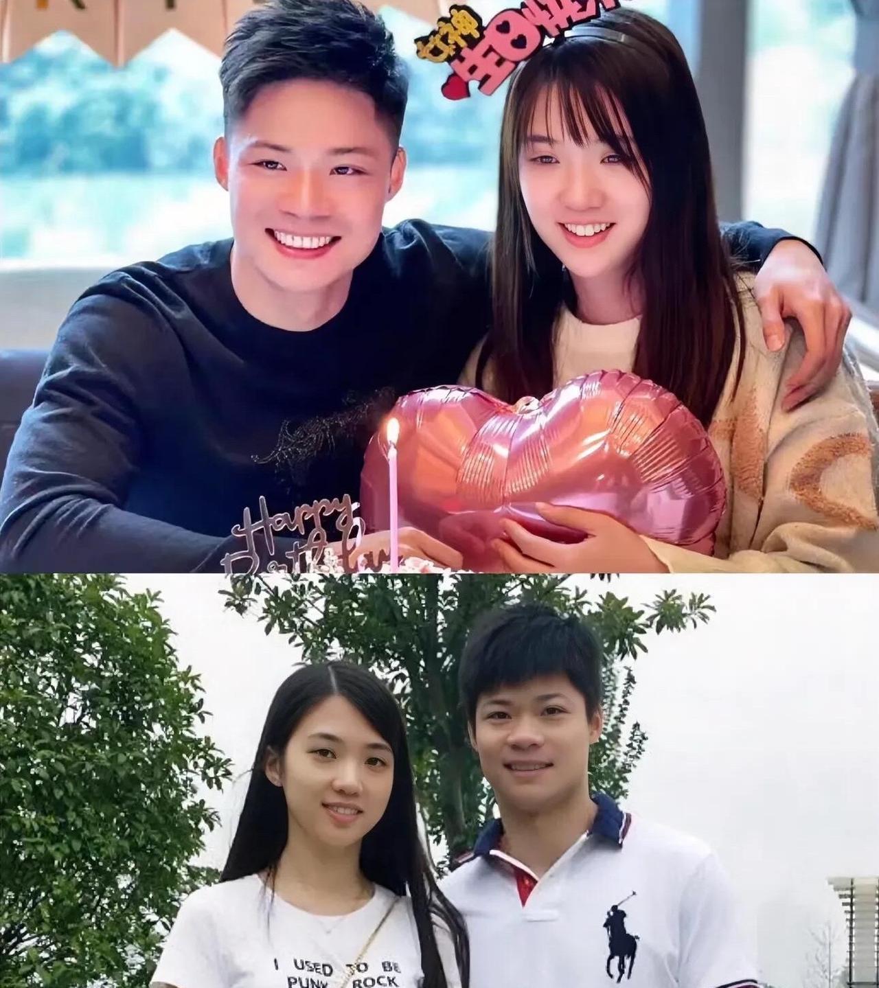 苏炳添两口子真是太接地气了，早些年他们读书时的照片中看起来还是那么青涩，不过靓女
