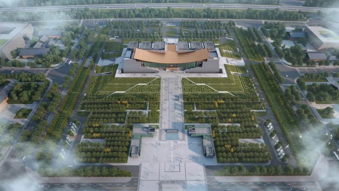 总投资11亿元！咸阳博物院（新馆）项目率先吹响复工号角，各项工序稳步推进...