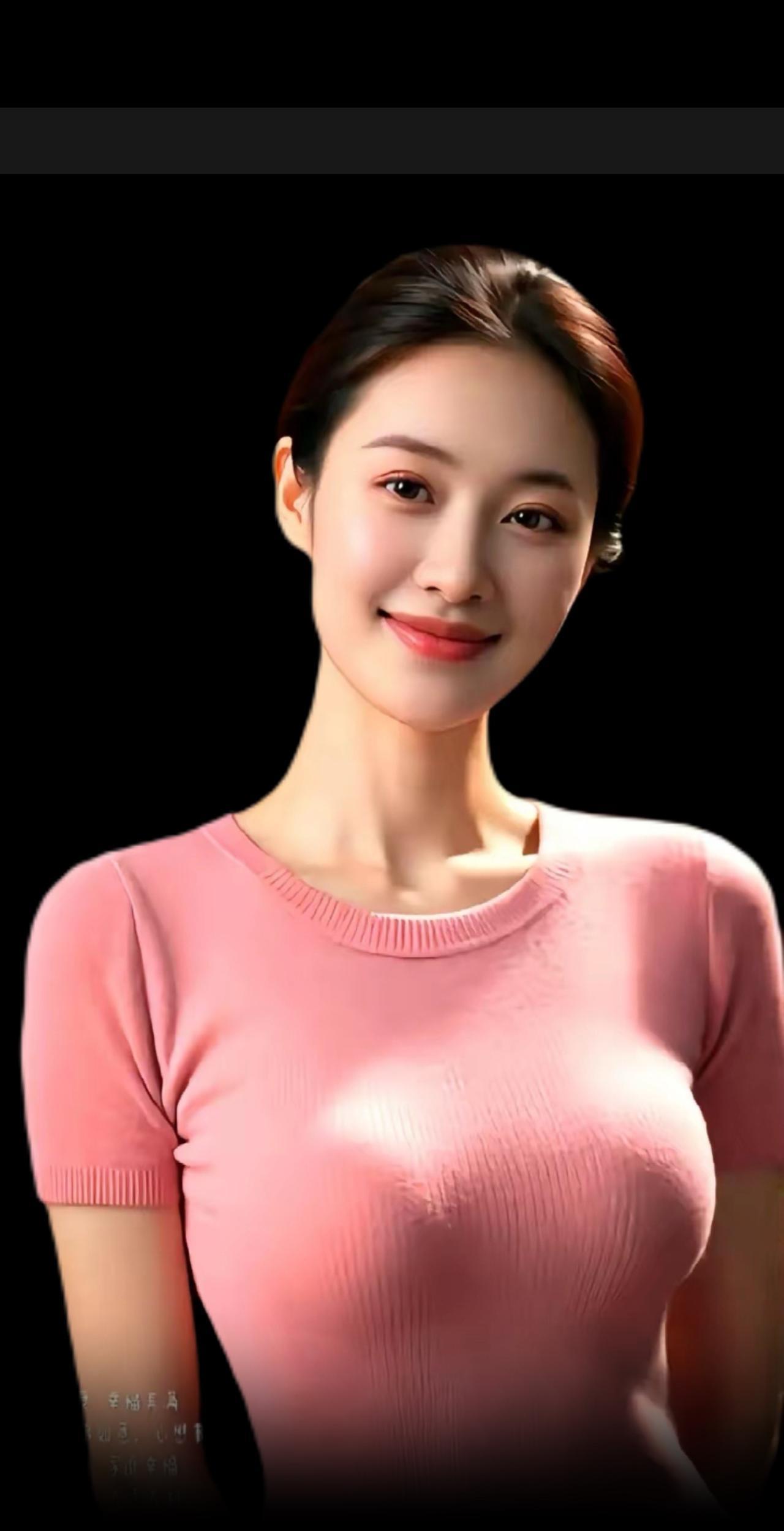 七律·最酷的摄影粉衣映影韵悠长，浅笑嫣然绽瑞光。乌发柔披添秀色，明眸善睐溢清