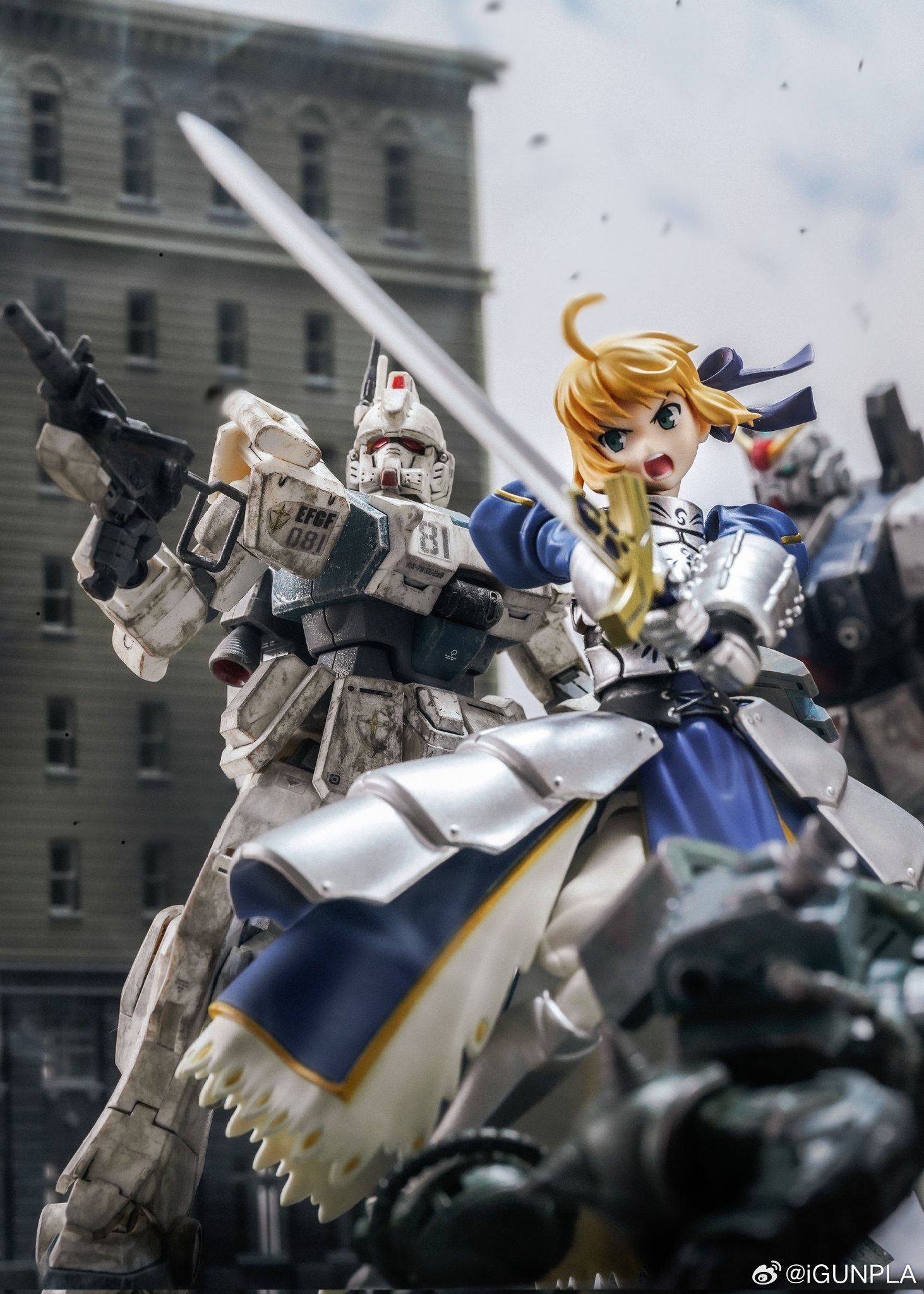 シロー！指示を！！高达模型fate