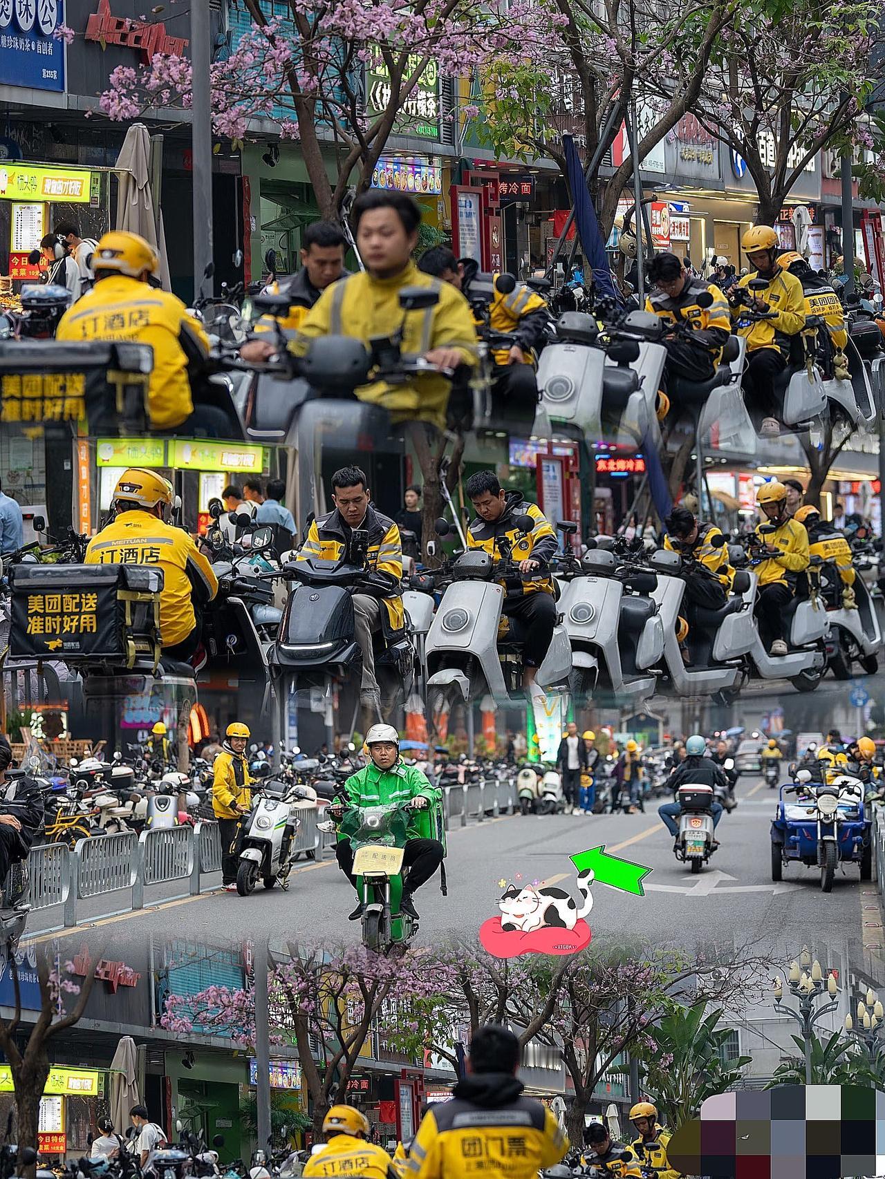 果不其然新国标不仅“砍掉”了一半速度还直接让外卖骑手收入腰斩骑手向中国新闻