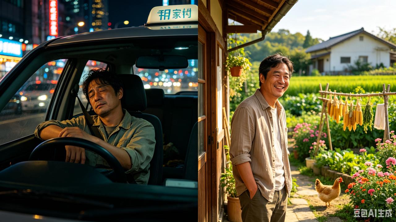 两个同事被裁员，都拿了60万赔偿。一个去跑网约车，一个回老家开农家乐。3年后，两