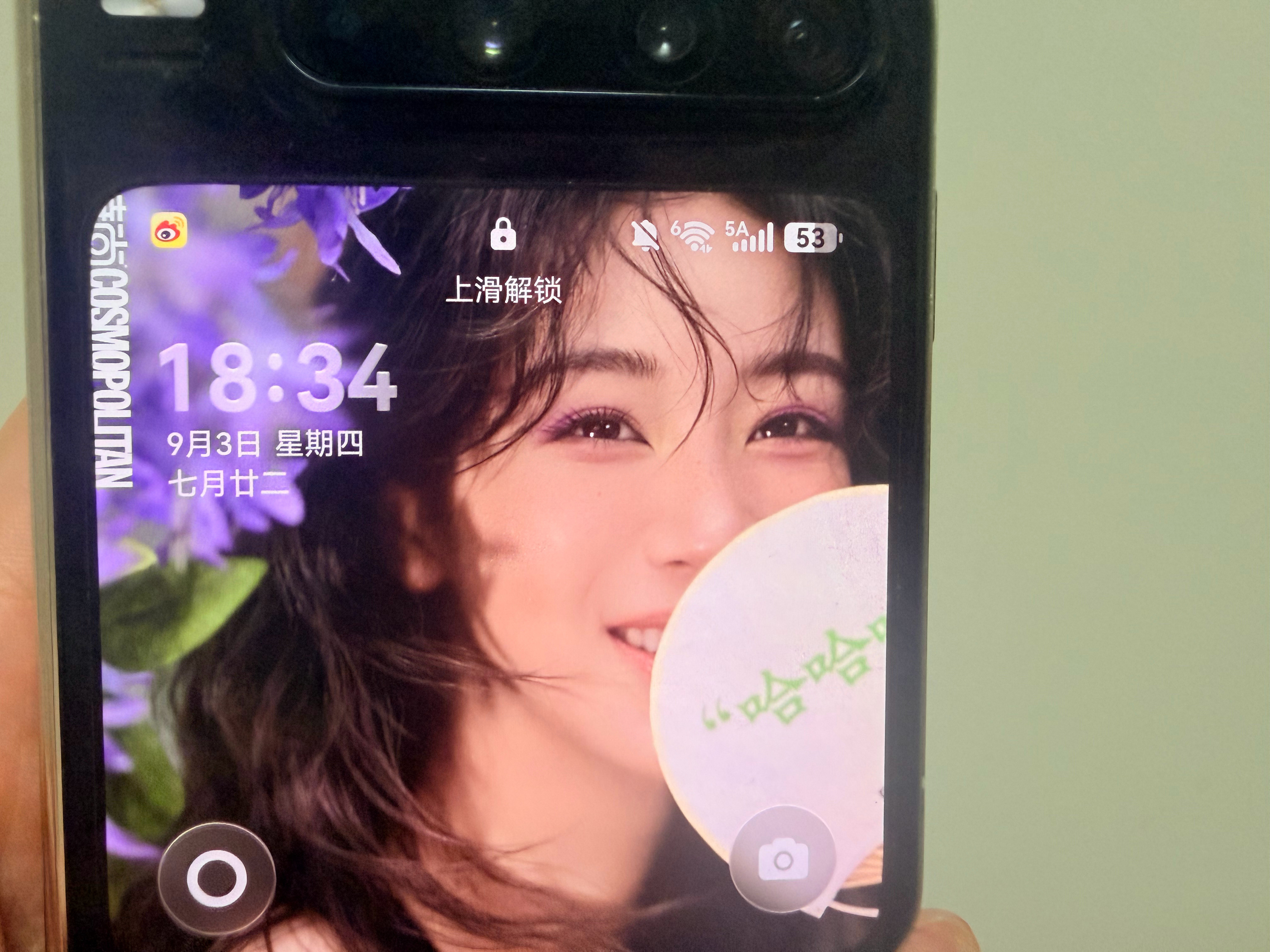 超级喜欢这张，天天看着心情都会变好。​​​