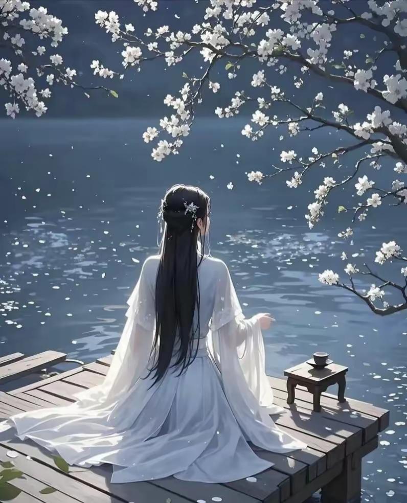 忆秦娥·相思柔烟凝雾，相思一缕轻轻渡。轻轻渡，灯残夜寂，眉间心护。