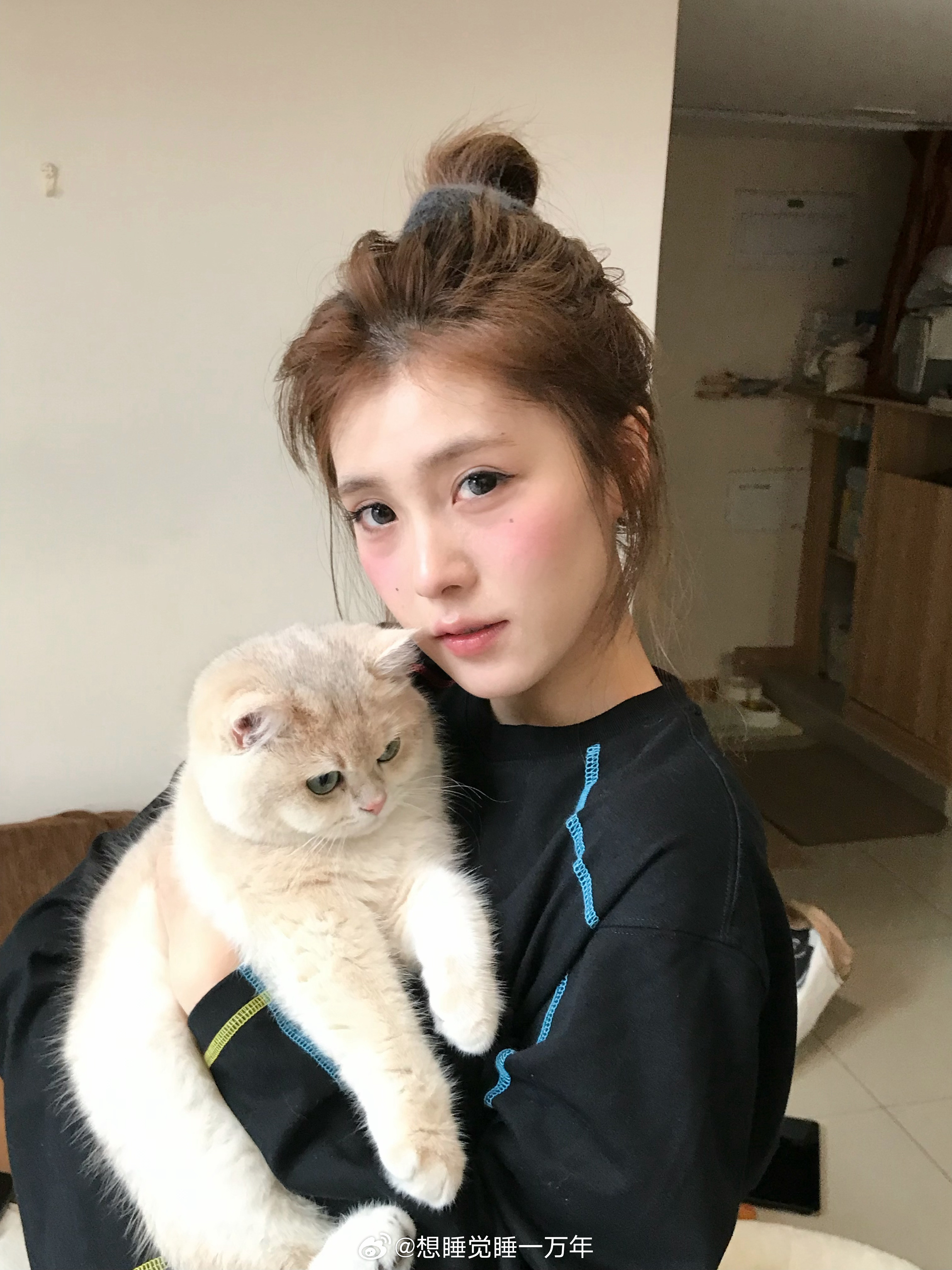 最近的感觉就是整个人提不起劲幸好我妹和朋友在身边给十六换个猫爬架朋友帮我装