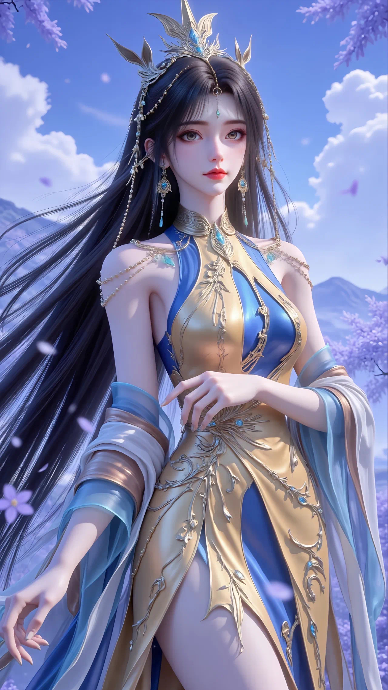 完美世界仙凰【精致美图】存在于仙古，却与石昊在现世相聚，这就是跨越时光的机缘