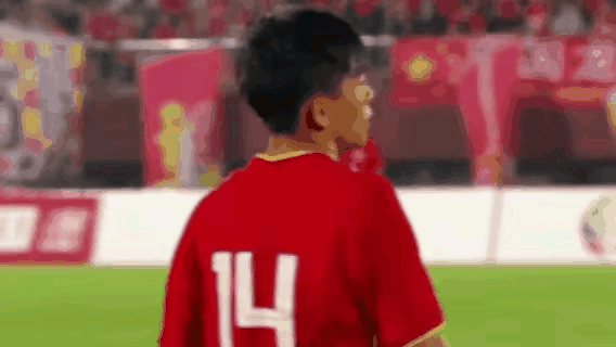 昨晚，U16国足最郁闷，也最让人失望的球员，邝兆镭！没有之一！他自己也很沮丧！