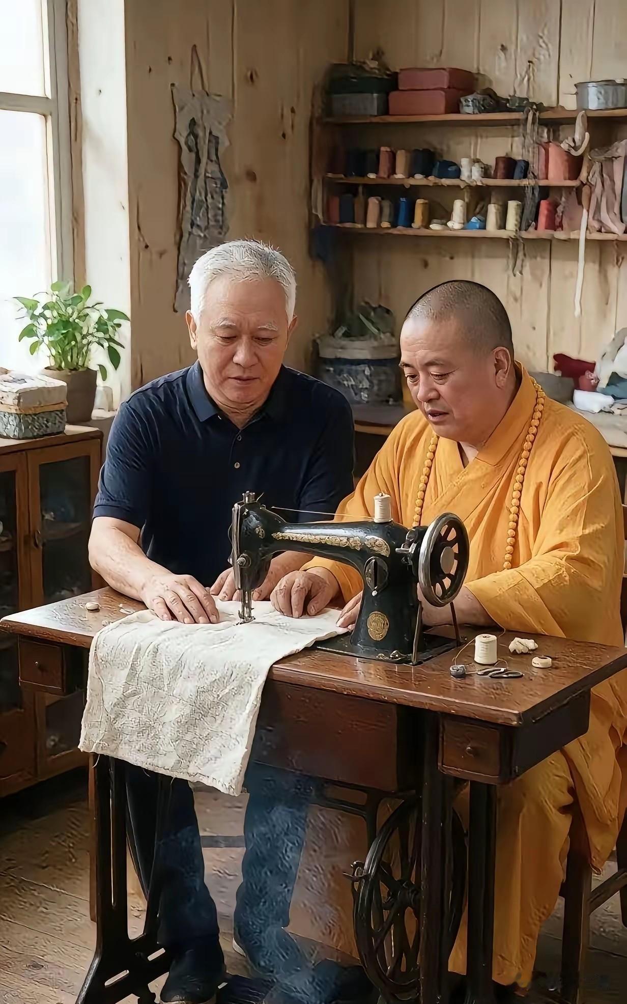 这俩人进去之后真的要踩缝纫机吗？踩缝纫机的都是普通人吧！