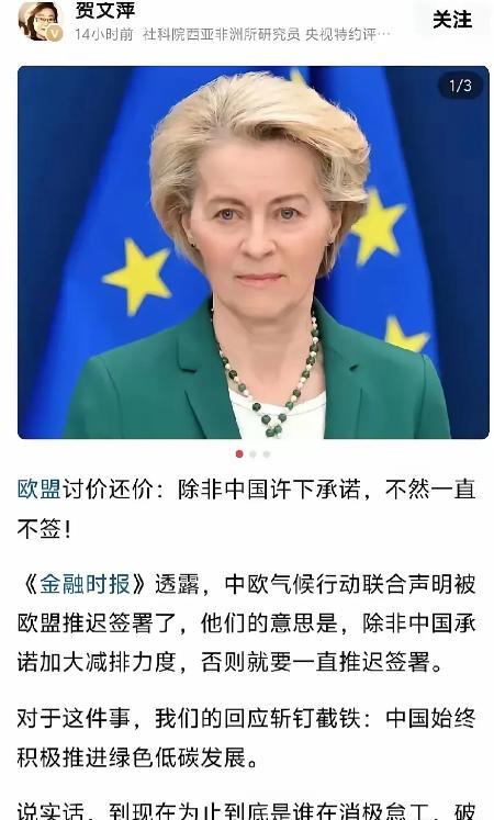 国运或许就是这一刻开始崛起！当年欧美联合设计，搞所谓环保给中国下套，希望耗死中