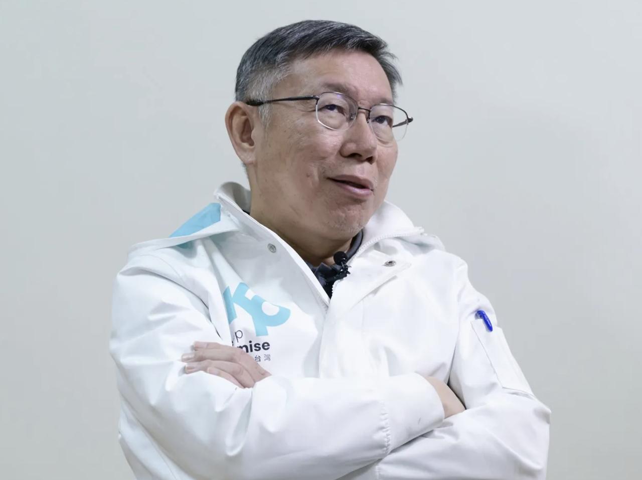 柯文哲爆真相：蒋万安不站台白营小鸡，只因沈伯洋太弱？台湾民众党前主席柯文哲今