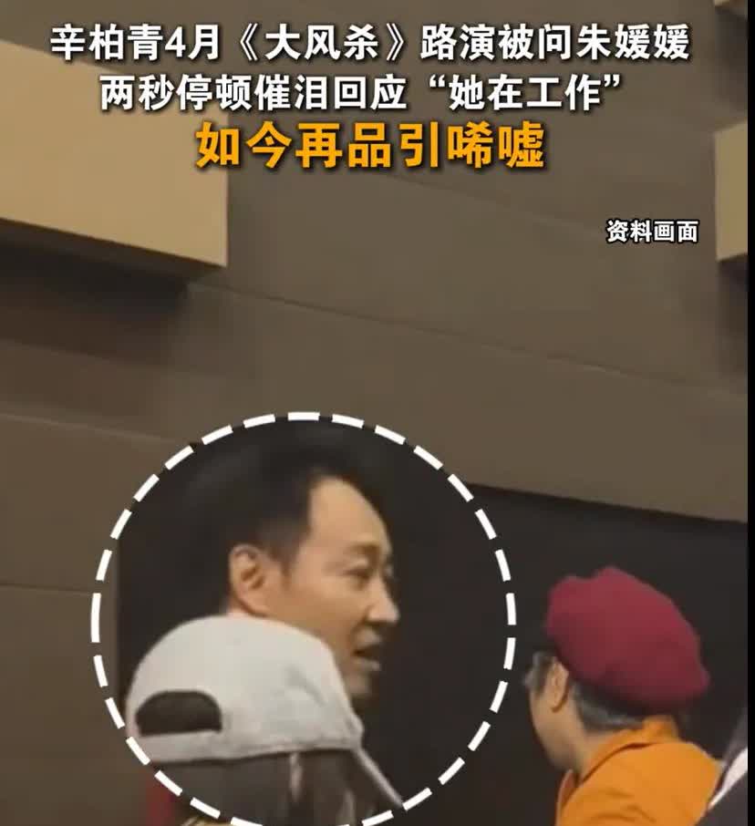 终于知道，朱媛媛的离开，原来早在4月份时，辛柏青就给过大家答案了!七