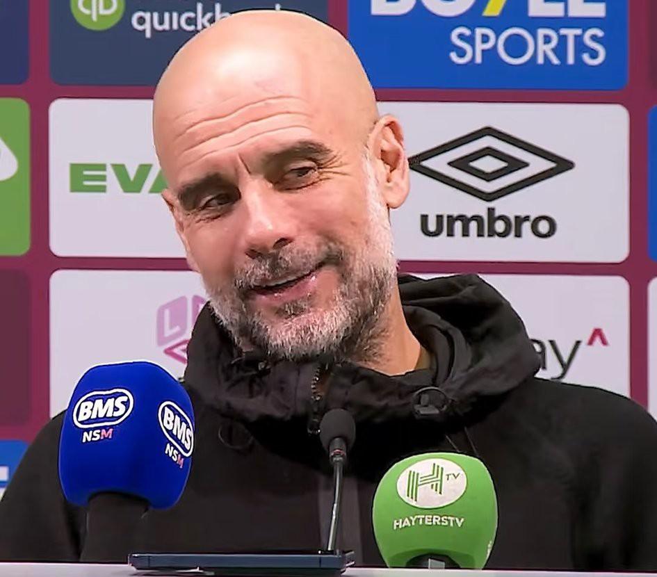 瓜迪奥拉和他治下的曼城本赛季极大概率“四大皆空”，本周他们将主场迎战皇马的次回合