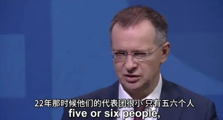 两次担任俄乌谈判的俄罗斯谈判代表团团长的弗拉基米尔·梅金斯基接受RT采访——谈到