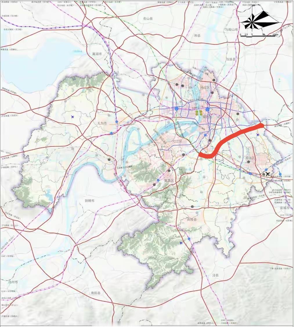 ［芜湖溧芜高速西延主线桥梁、路基即将大面积破土］溧阳至芜湖高速湾