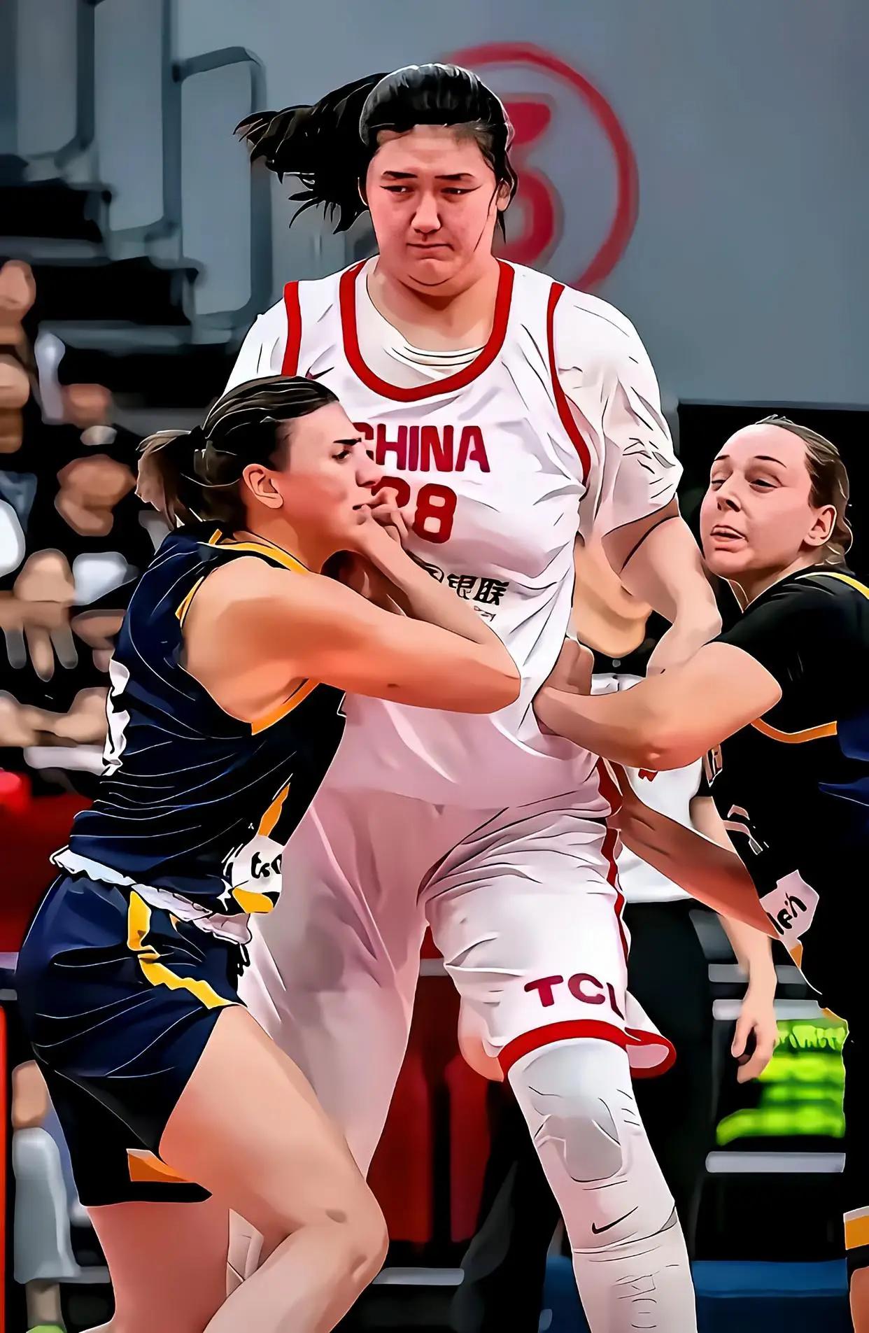 美国媒体算了一笔账：全NBA只有3个人，比中国这个19岁姑娘高谁也没想到，如今