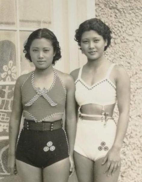 1937年，正值花样年华的"泳坛女皇"杨秀琼步入婚姻殿堂。她向丈夫提出暂缓生育的